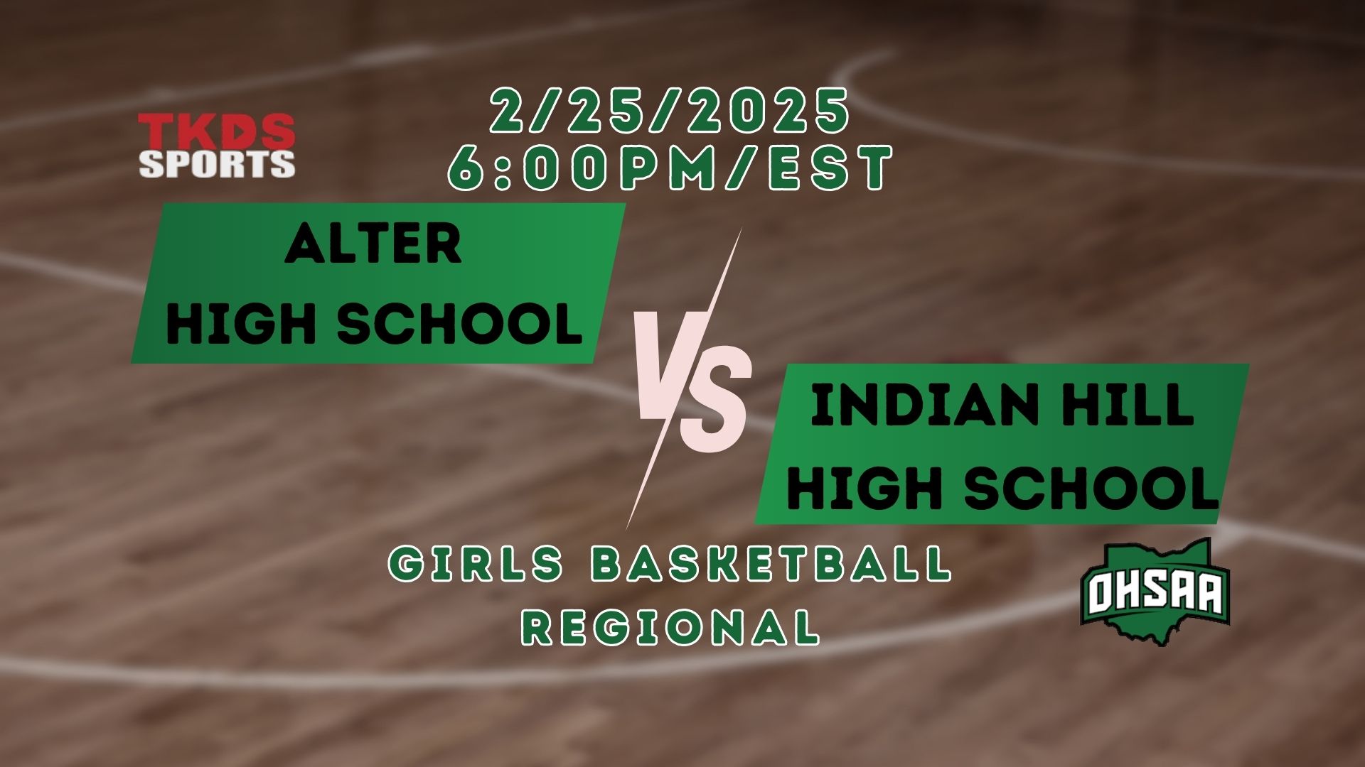 2025 Girls Basketball Regional | Indian Hill High School vs. Alter High School