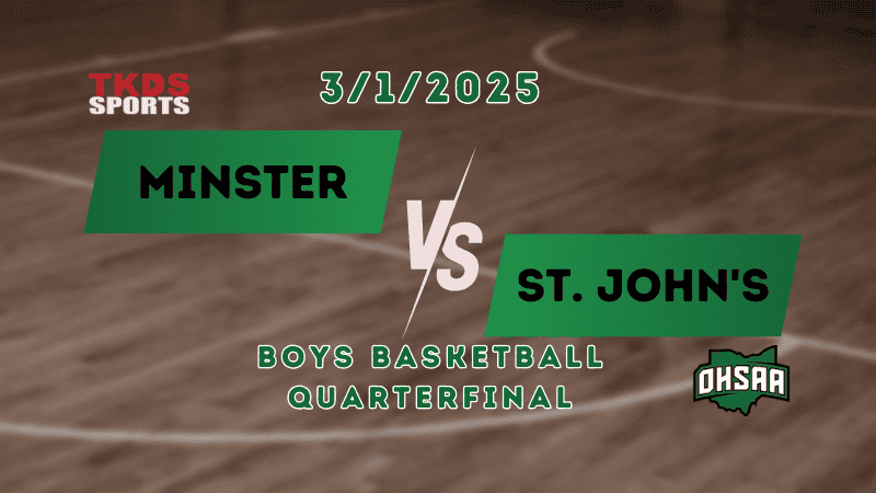 2025 Boys Basketball Quarterfinal | St. John's vs. Minster