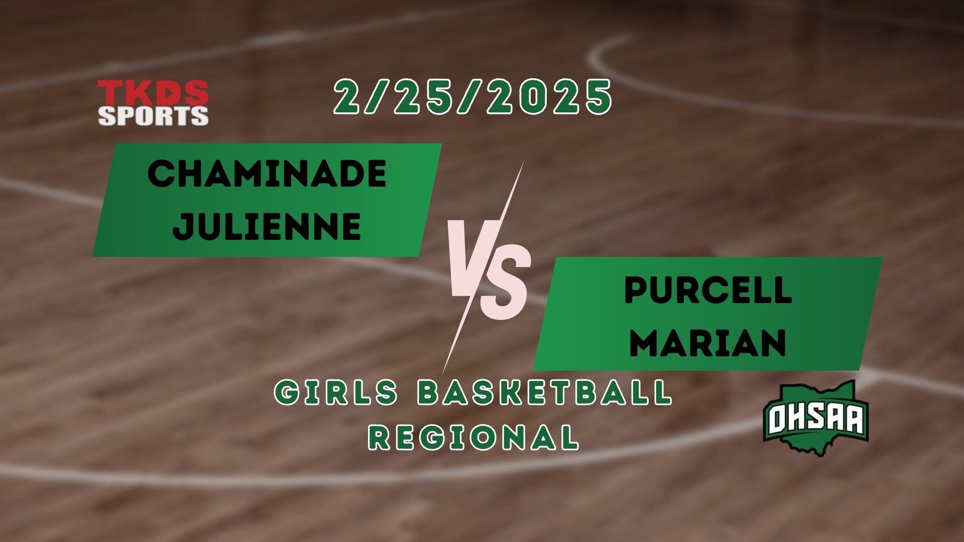 2025 Girls Basketball Regional | Purcell Marian vs. Chaminade Julienne Part 2