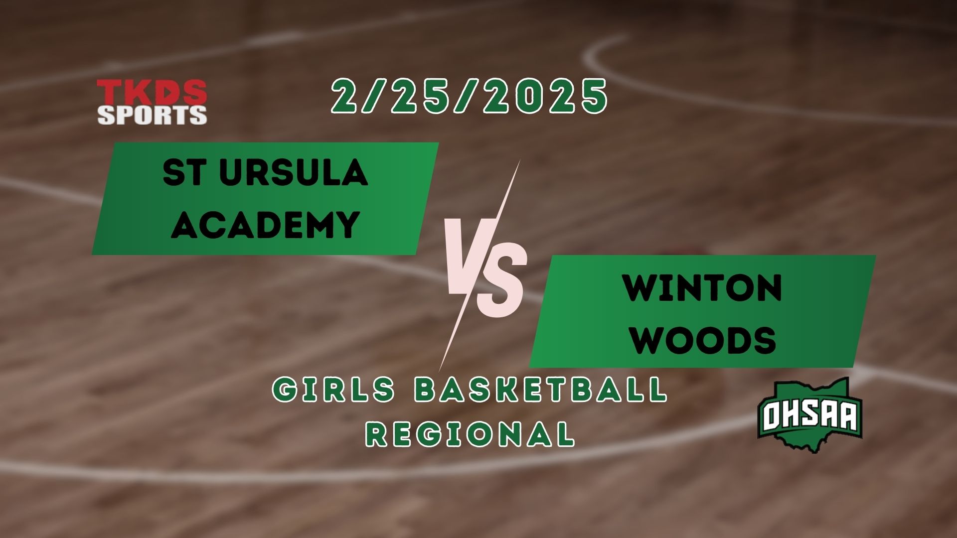 2025 Girls Basketball Regional | Winton Woods vs. St Ursula Academy