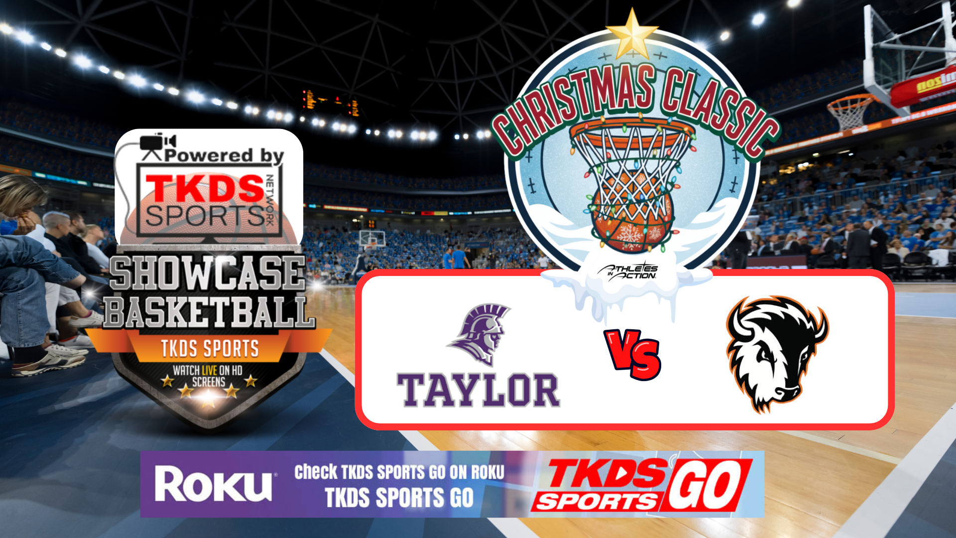 AIA Christmas Classic  GAME 2 TAYLOR VS MILLIGAN