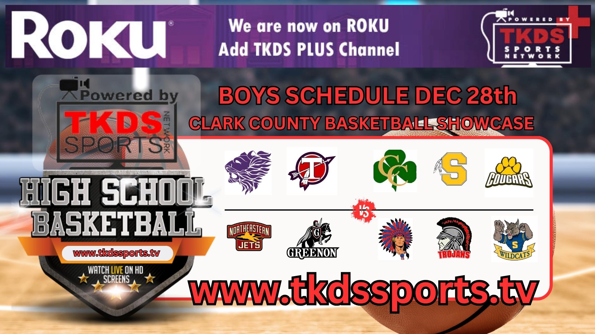 CLARK COUNTY BASKETBALL SHOWCASE BOYS GAMES