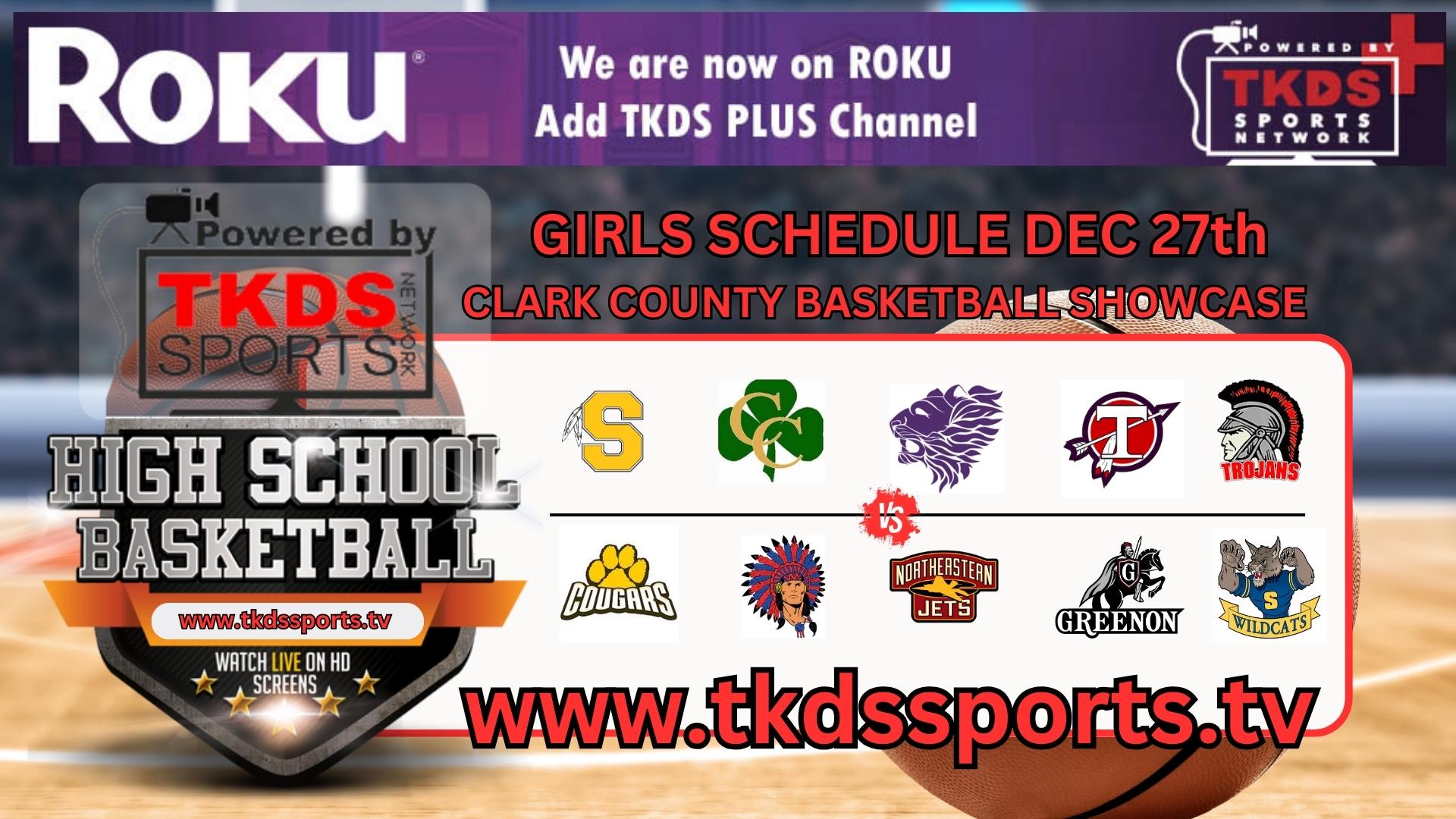 CLARK COUNTY BASKETBALL SHOWCASE GIRLS GAMES