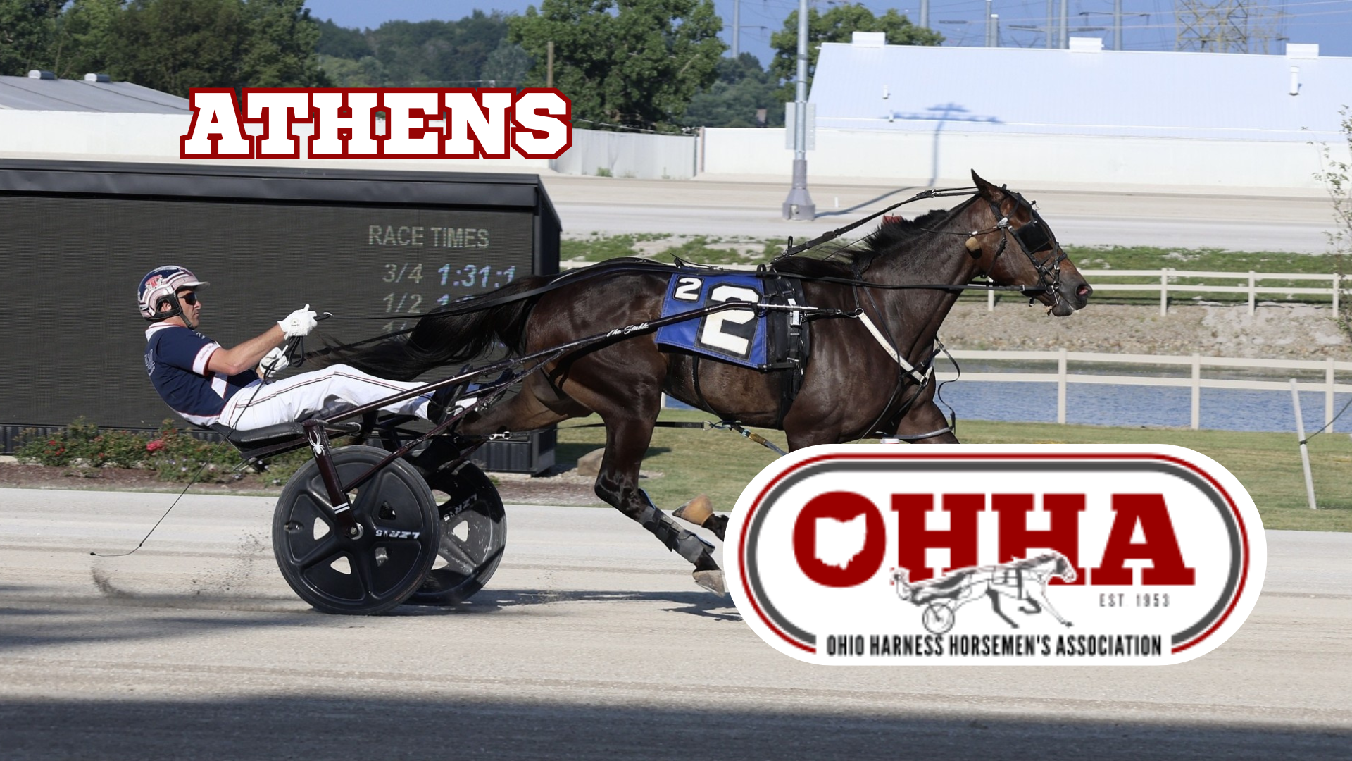 Ohio Harness Horsemen's Association Raceing From Athens